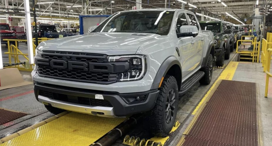 2024 Ford Ranger Raptor being made