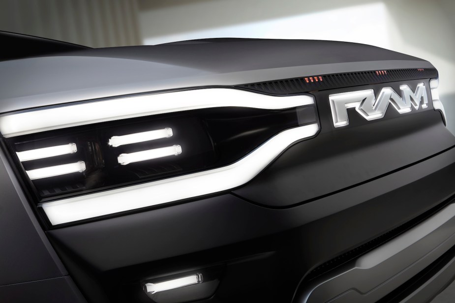 Ram Revolution concept truck grille