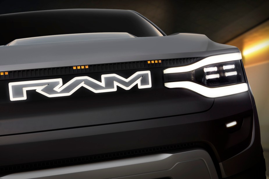 Ram 1500 Revolution concept truck grille