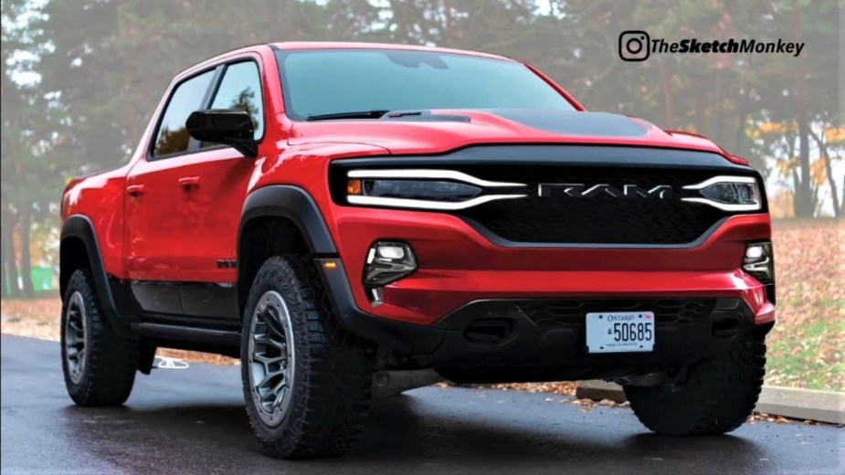 2024 Ram Dakota rendering