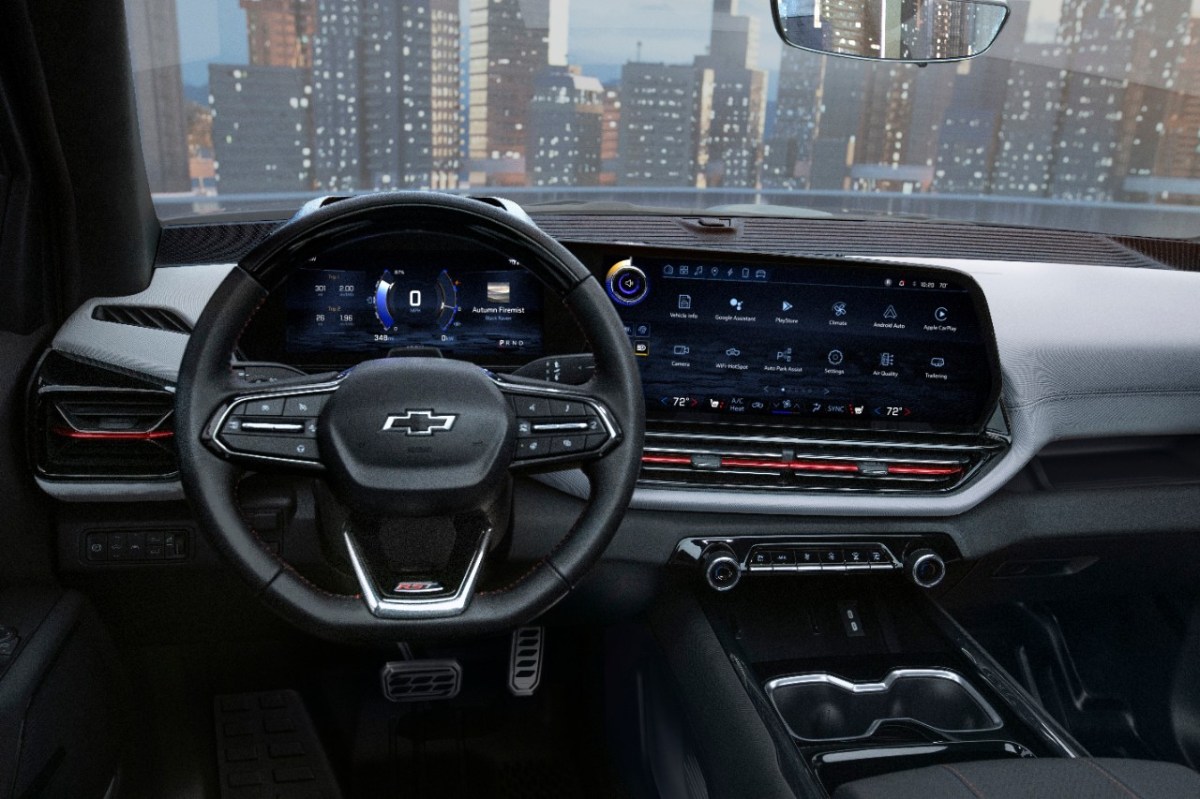 2024 Silverado EV interior