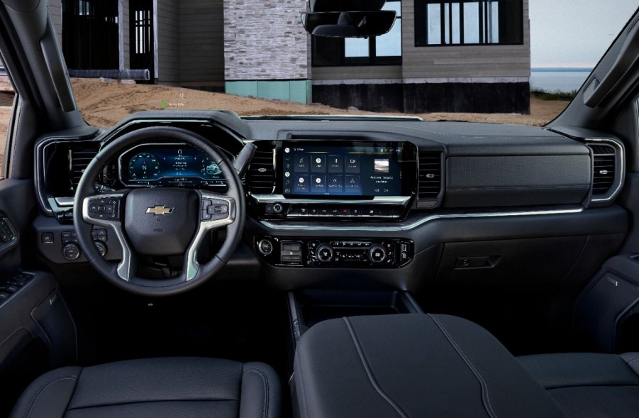 2024 Silverado HD interior