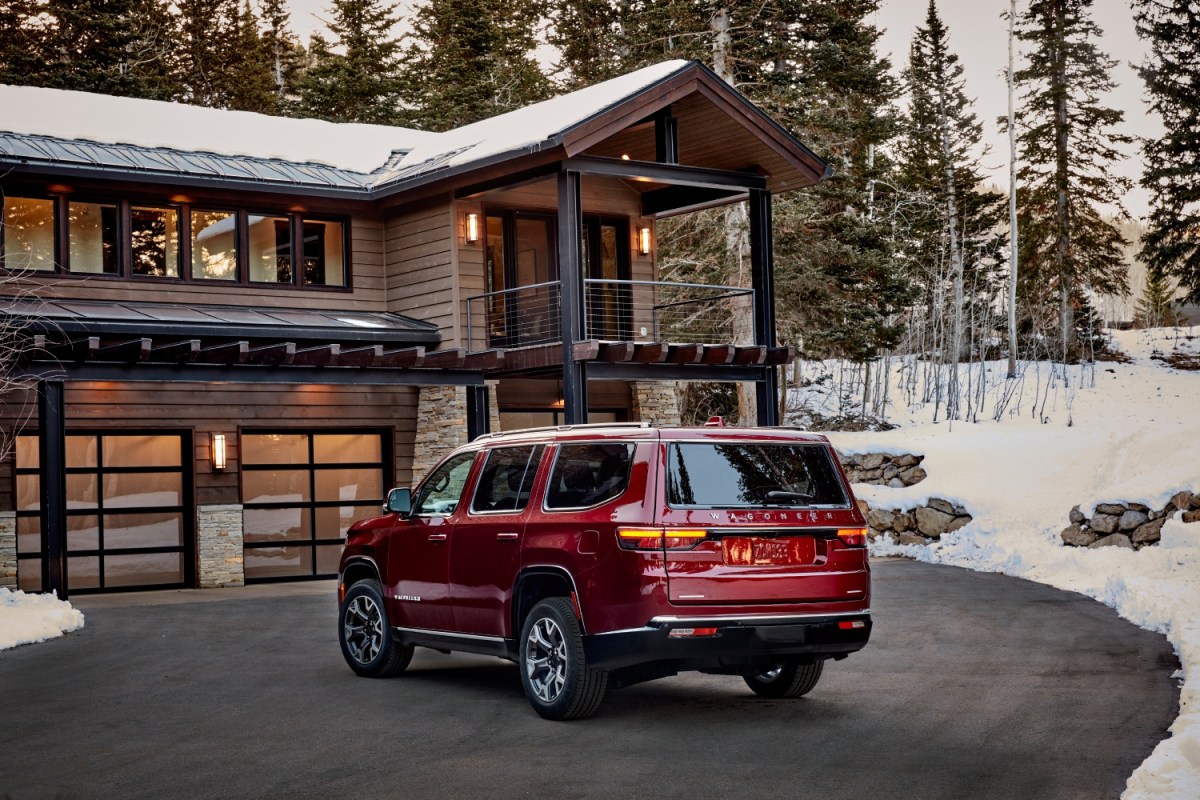 The best new SUVs include this 2023 Jeep Wagoneer photographed here