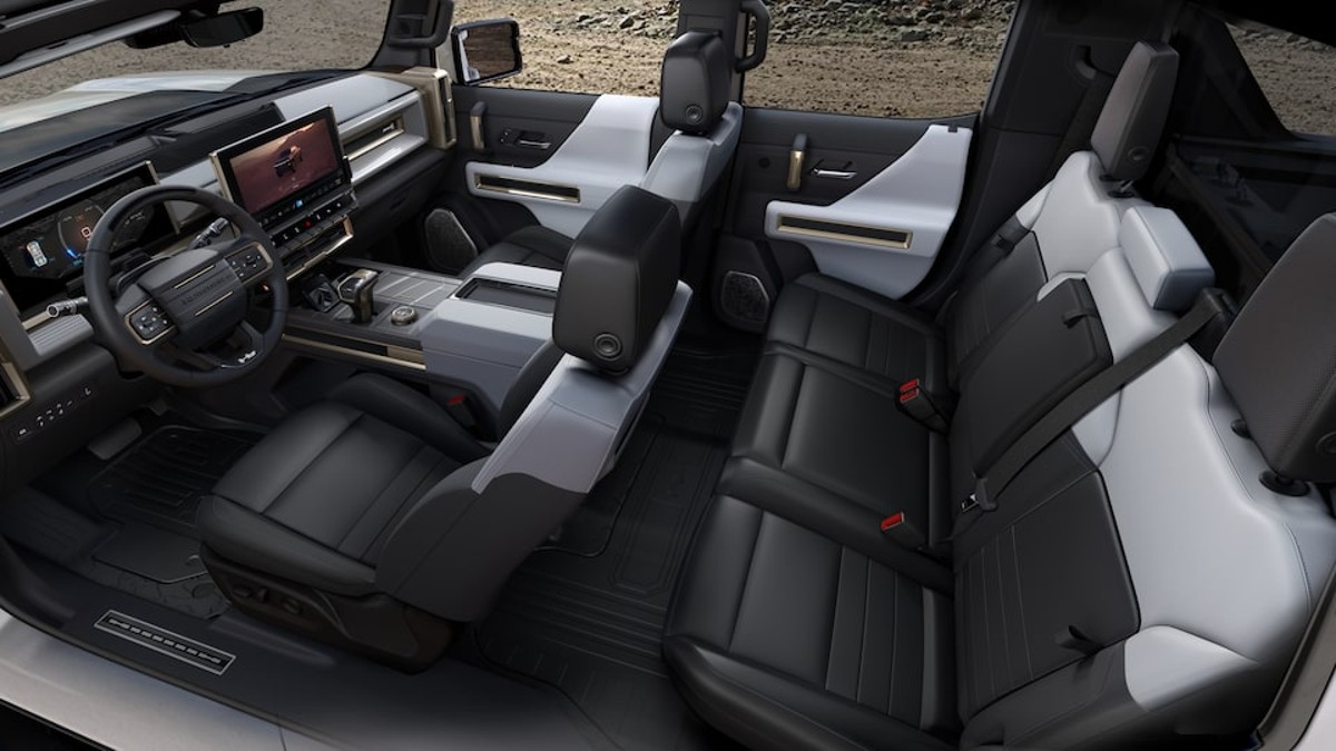 Cabin Area GMC Hummer EV