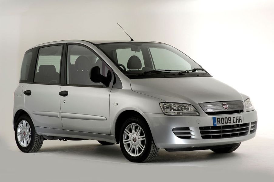 A 2009 Fiat Multipla on display