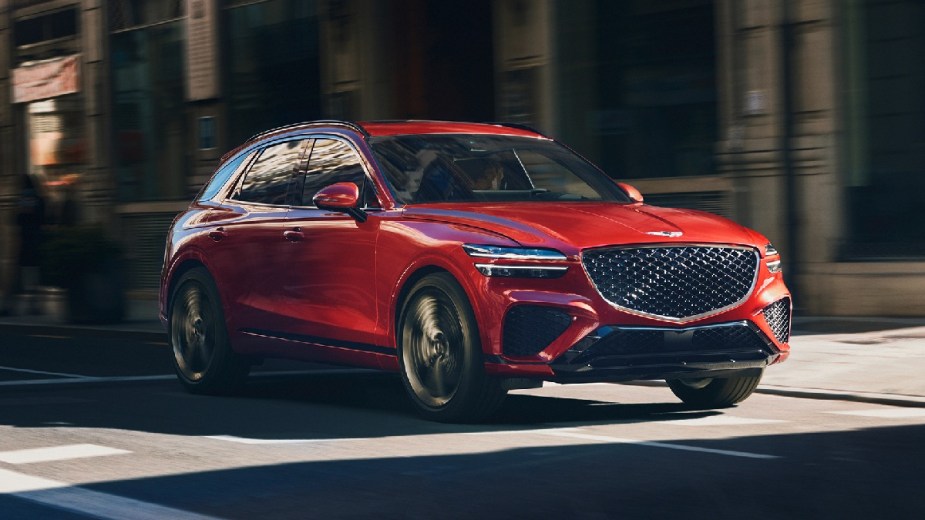 Along with the Tesla Model Y and Ram Revolution, the Genesis GV70 is the most researched new car of January 2023, according to Motor Trend.