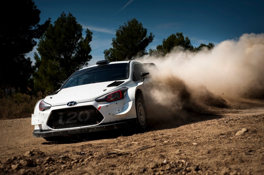 Hyundai i20 WRC rally