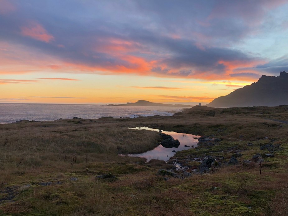 Iceland's natural beauty is really only accessible with the autonomy of driving.