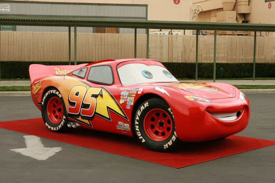 What car is Lightning McQueen based on?