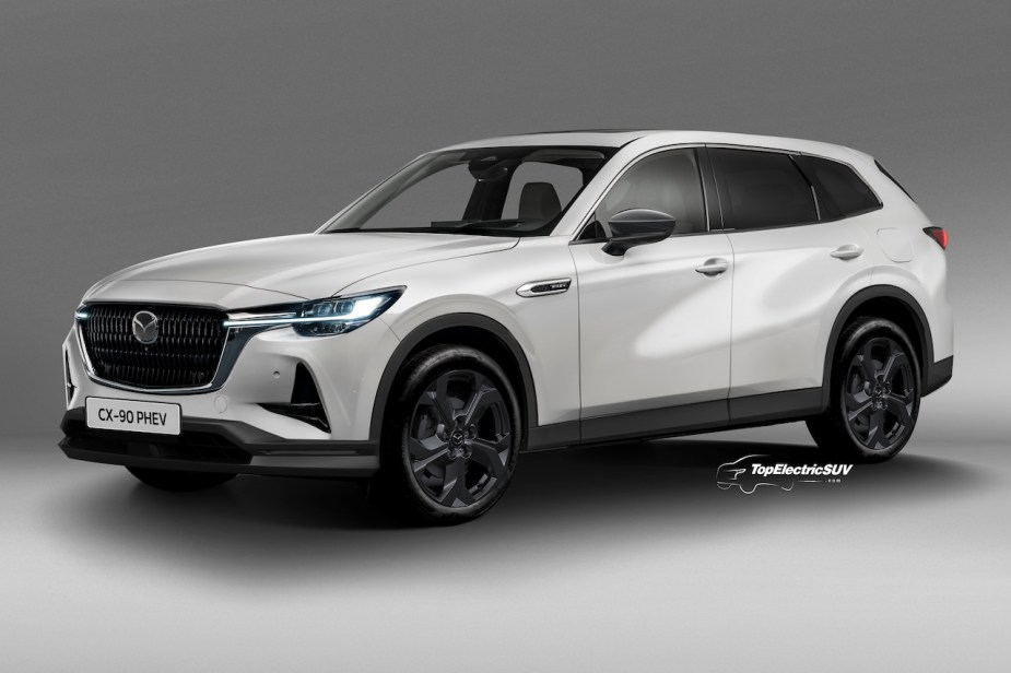 2024 Mazda CX-90 PHEV rendering