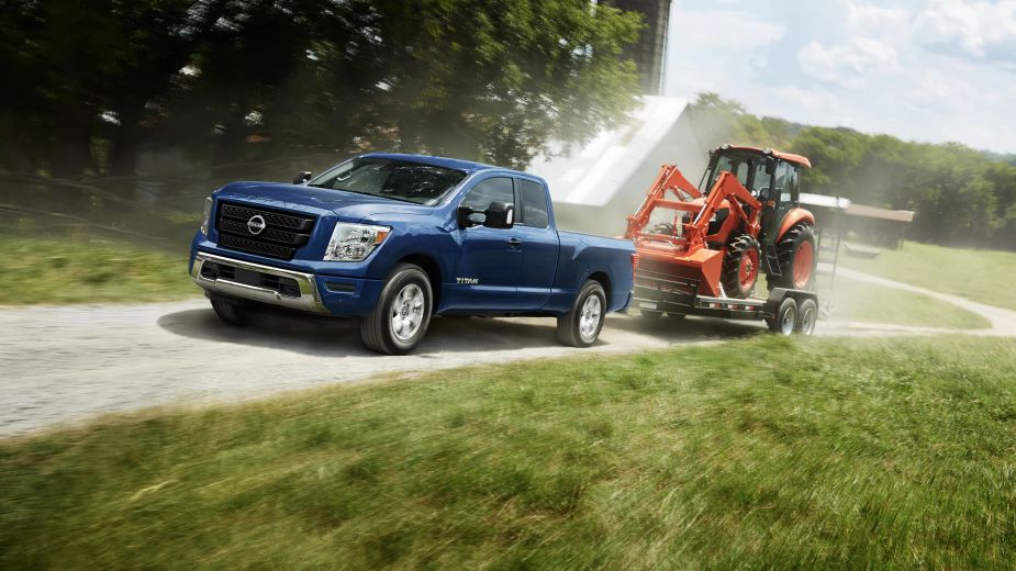 A 2023 Nissan Titan SV could make a decent work truck.