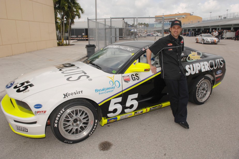 Patrick Dempsey, like Jay Leno, Tom Cruise, and Tim Allen, is among the celebrities who love Ford Mustangs.