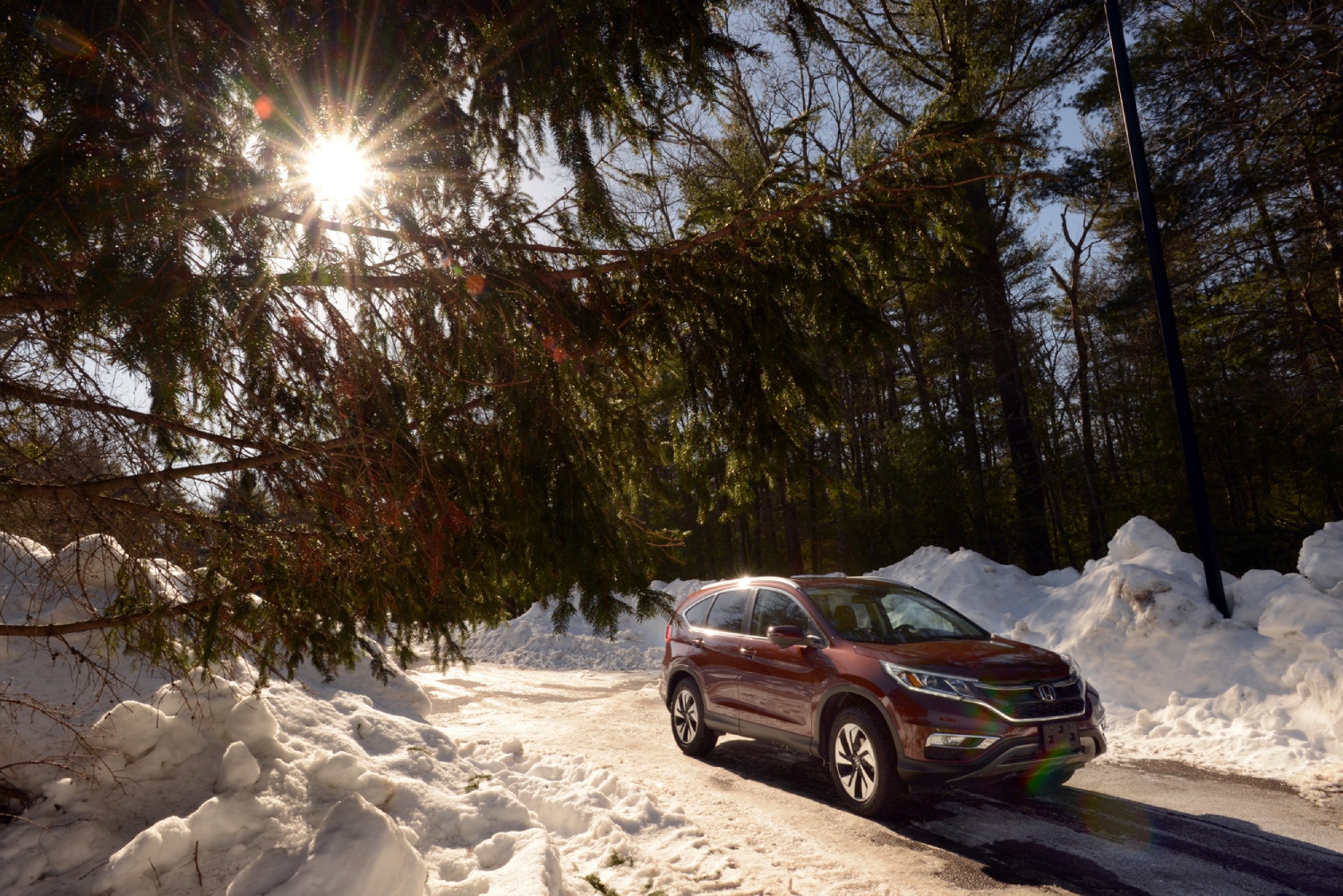 The best small SUVs for snow under $30,000 include the Honda CR-V