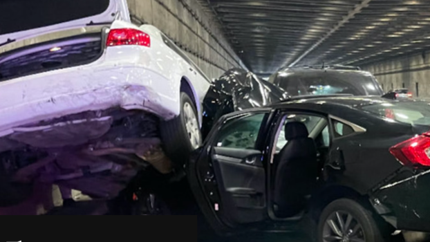 Watch: Self-Driving Tesla Causes an Eight-Car Pile Up On SF Bay Bridge