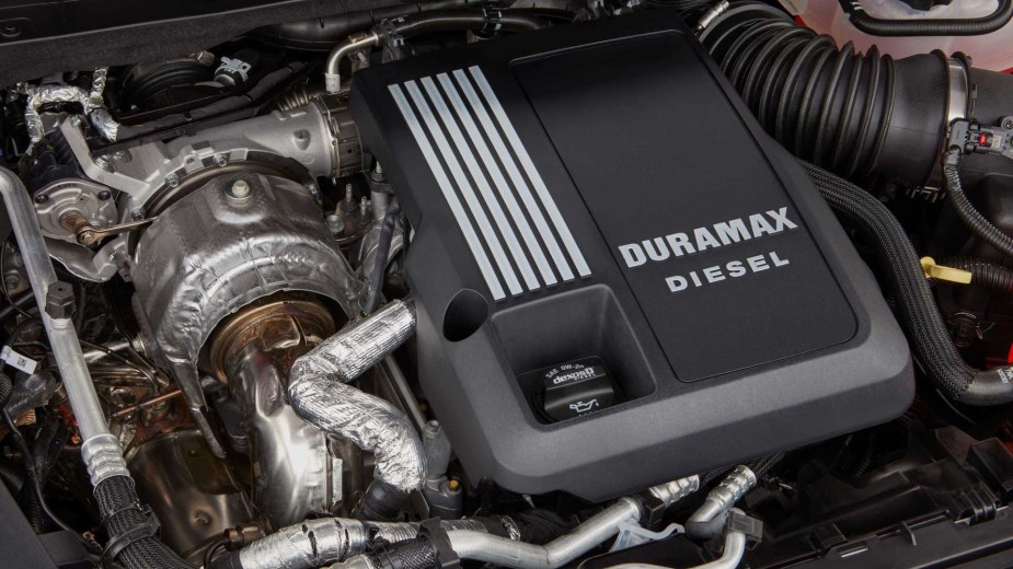 2023 Chevy Silverado 1500 Duramax Diesel engine