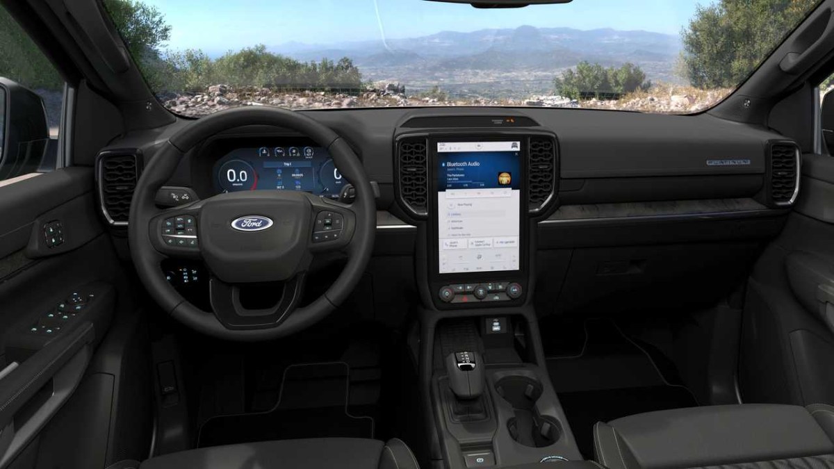 2024 Ford Ranger interior