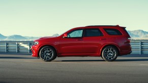 Midsize SUVs with the lowest depreciation include this Dodge Durango