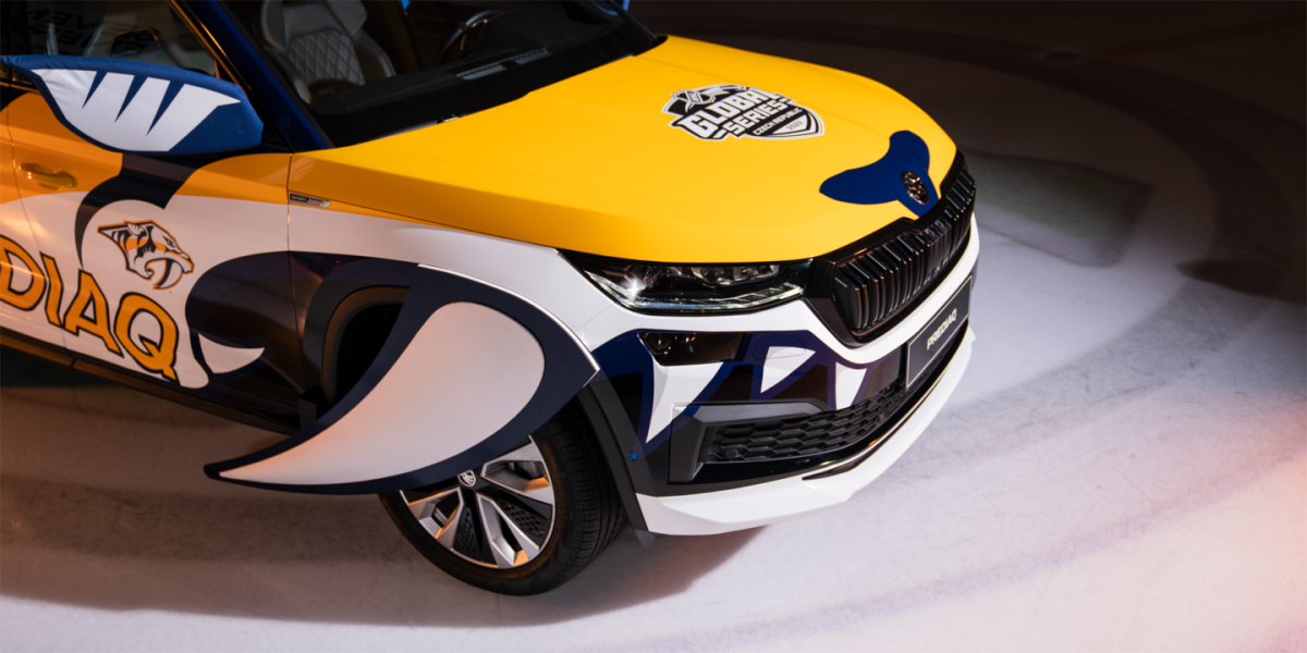 The Nashville Predators SUV is a modified VW Tiguan. 