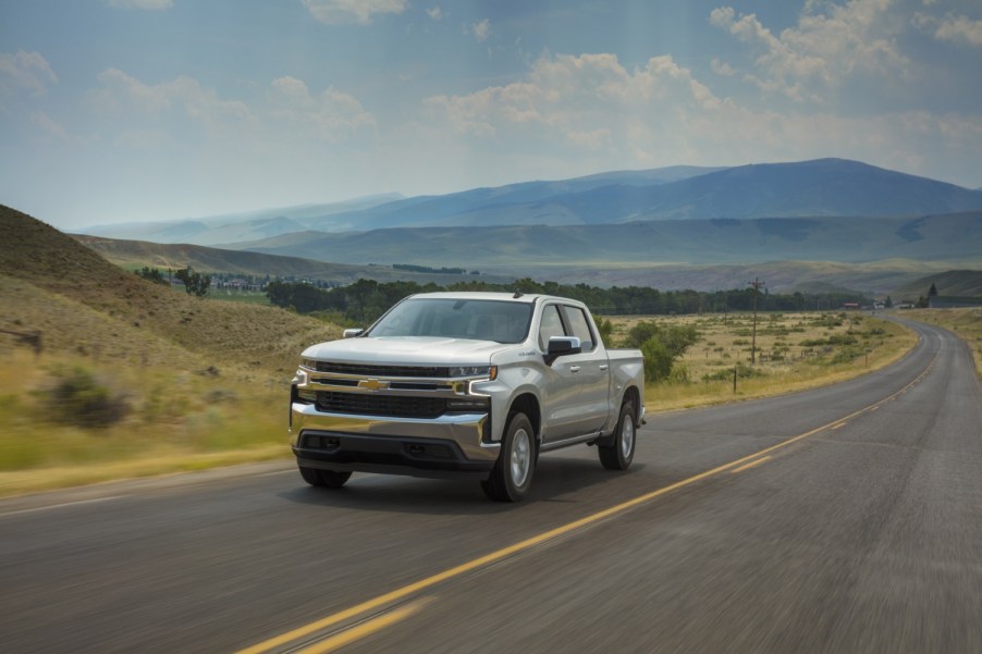 Trucks from American brands include the Chevrolet Silverado