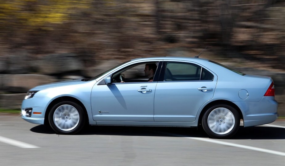 2010 Ford Fusion driving