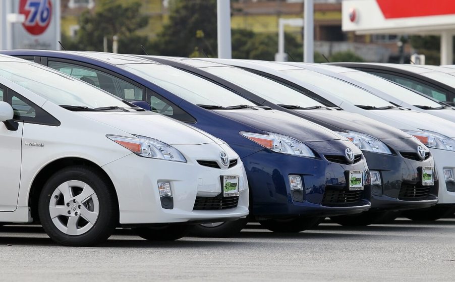 2010 Toyota Prius car lot