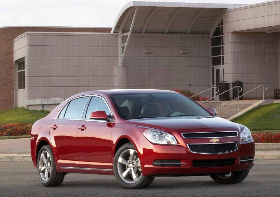 2011 Chevrolet Malibu red