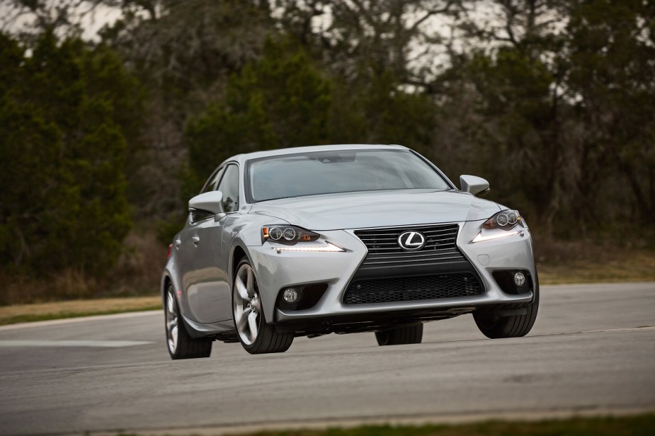 2014 Lexus IS350 silver