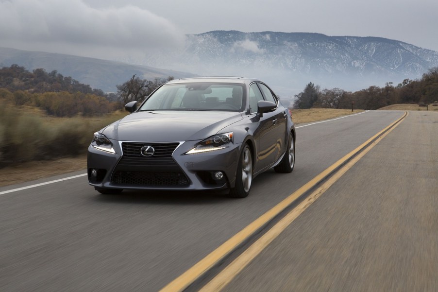 2014 Lexus IS350 Gray