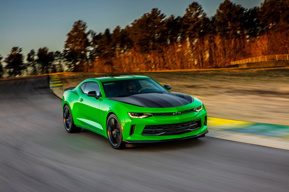 2017 Chevrolet Camaro Green