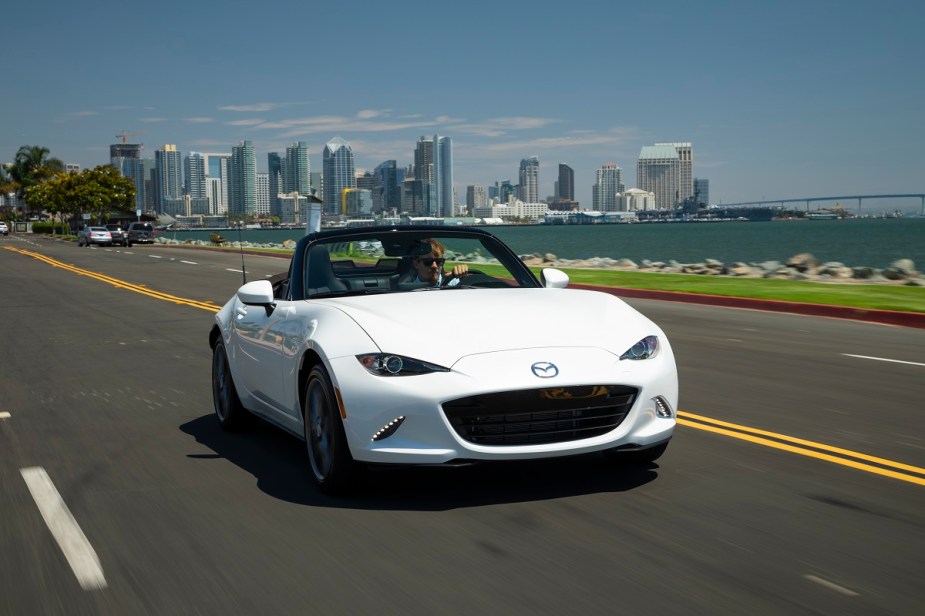 2019 Mazda MX-5 white