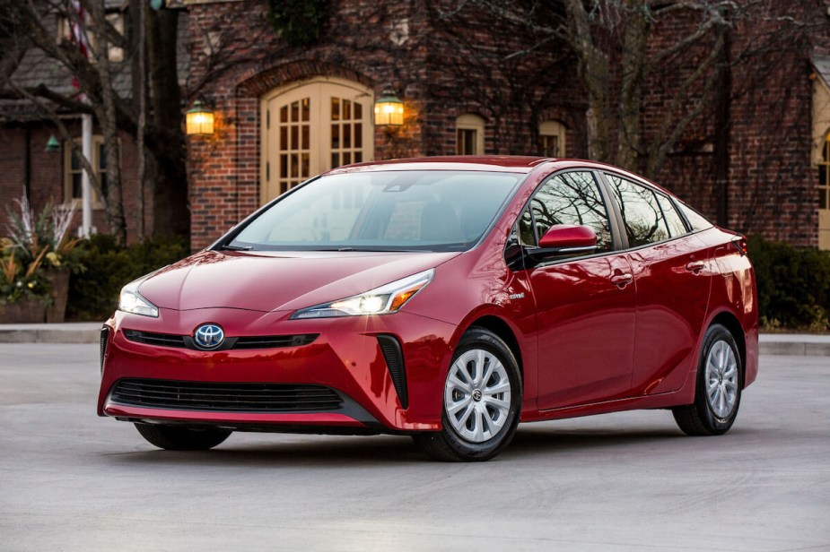 2020 Toyota Prius Red