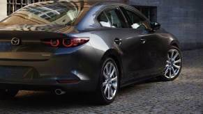 Mazda3 from rear