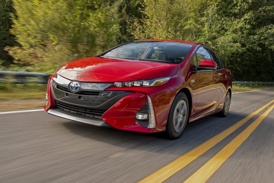 2022 Toyota Prius Prime Red