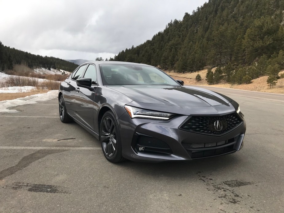 2023 Acura TLX front corner