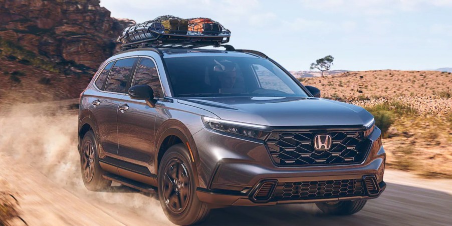 The new 2023 Hond CR-V LX trim is affordable