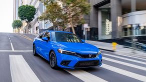 2023 Honda Civc Hatchback Blue