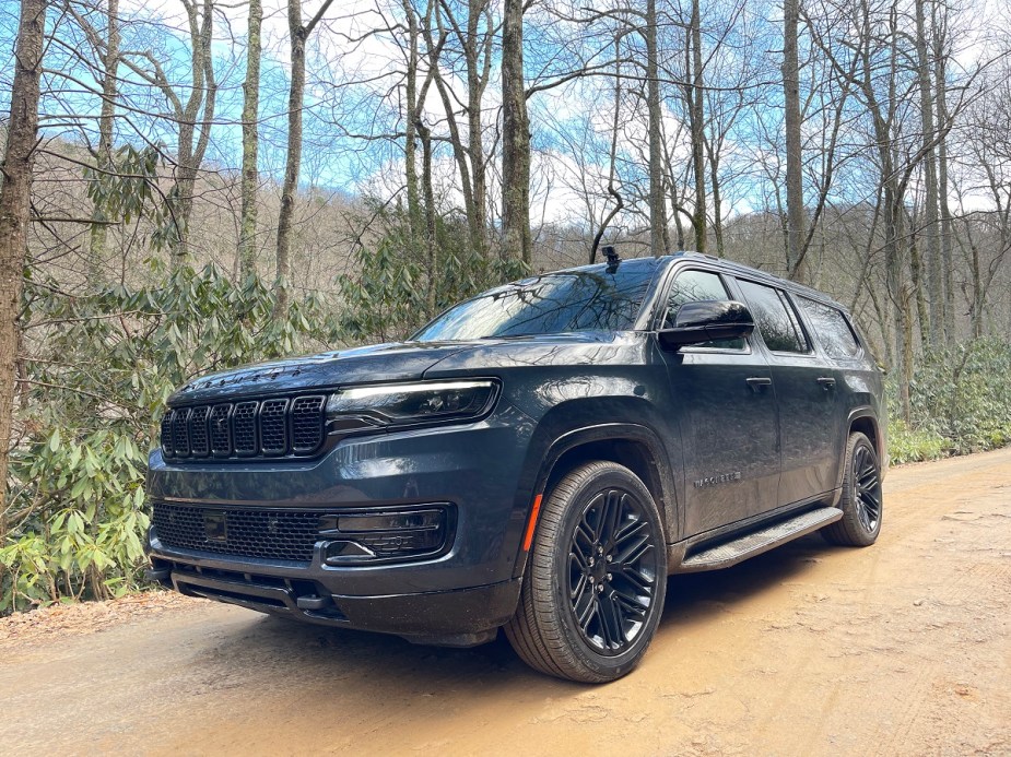 2023 Jeep Wagoneer L off-roading