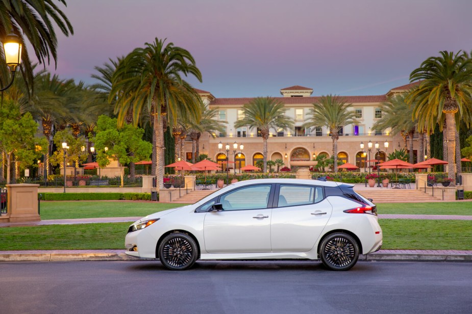 2023 Nissan LEAF side shot