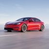 2023 Tesla Model S Plaid Red