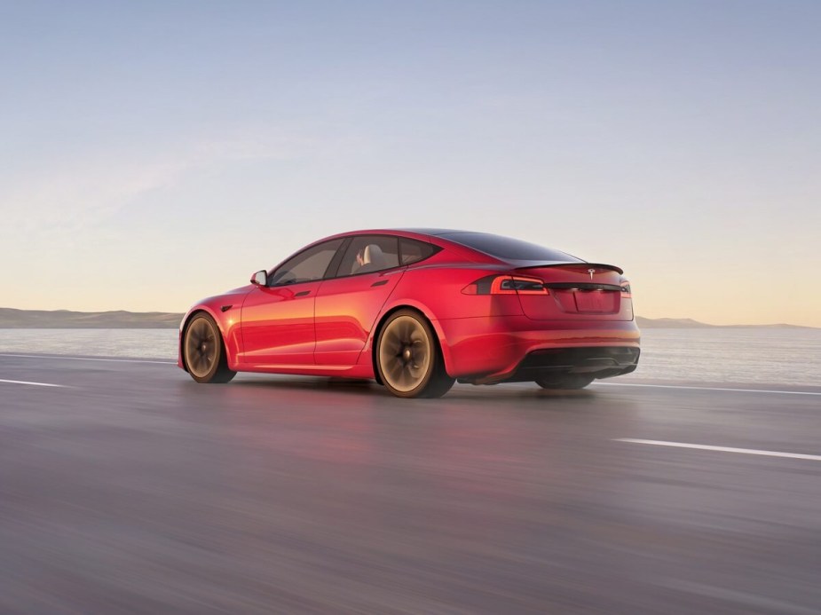 2023 Tesla Model S Red