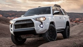 White 2023 Toyota 4Runner TRD Pro.