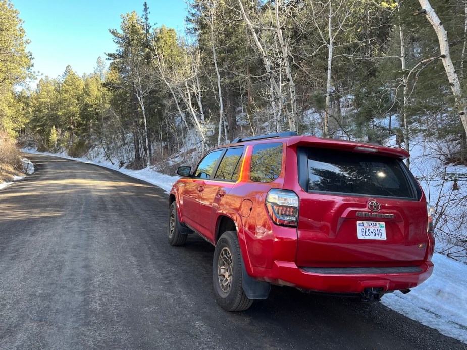 2023 Toyota 4Runner rear view