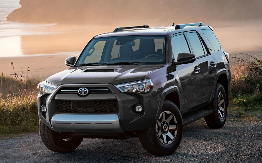 The 2023 Toyota 4Runner parke doutdoors at dusk