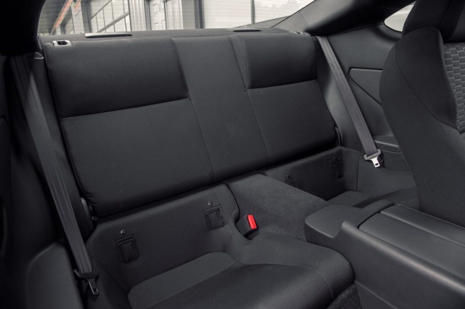 2023 Toyota GR86 rear seat