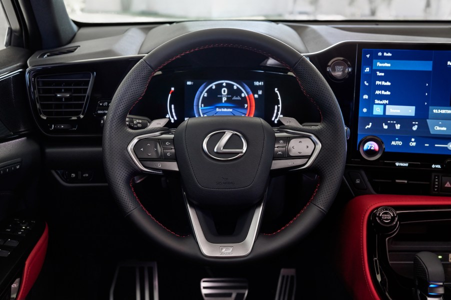 2023 Lexus NX 450h+ interior