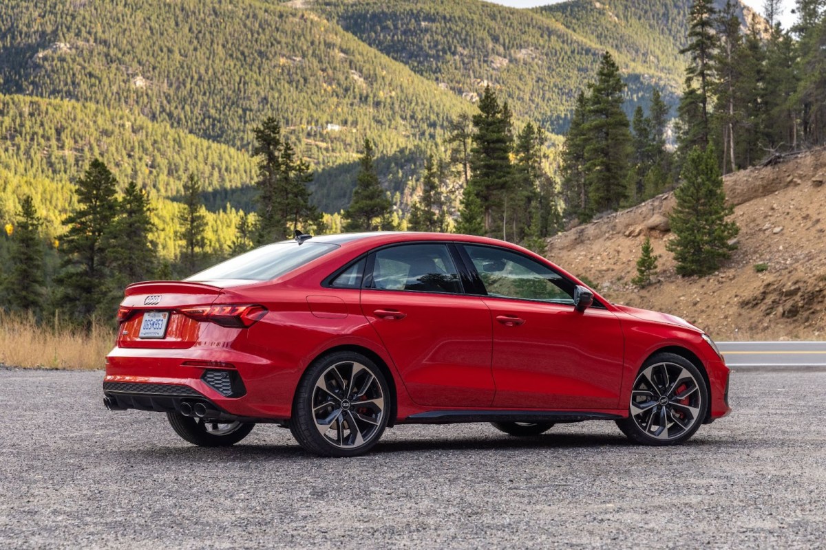 Red Audi S3