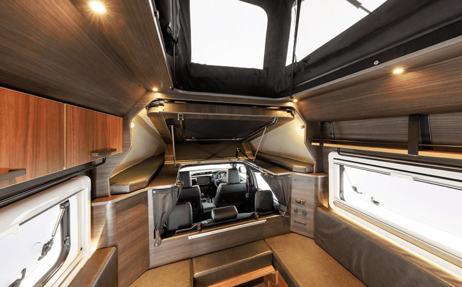 Direct Cars Co Toyota Hilux Camper interior