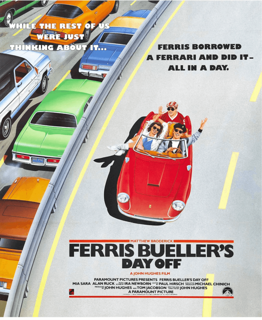 Ferris Bueller's Day Off Movie Poster