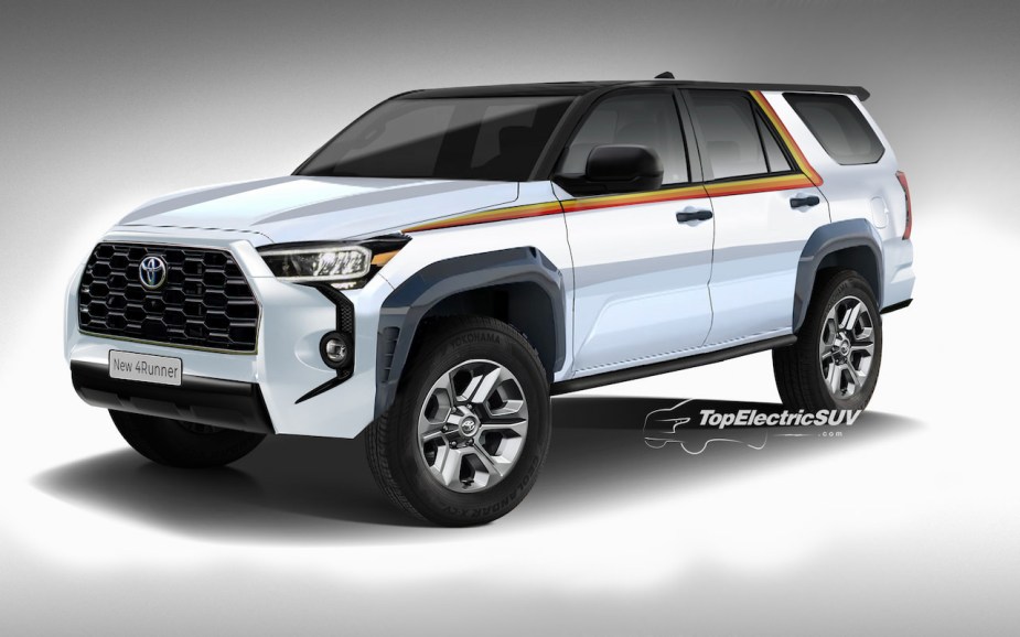 2025 Toytoa 4Runner rendering