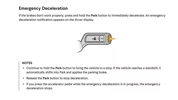 Rivian Owner Accidentally Hits Emergency Brake on Highway Looking for Windshield Wipers